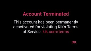 How To Terminate Someone's Kik Account || Part - 2