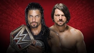 WWE Extreme Rules - Extreme Rules Match - Roman vs. Styles (simulation)