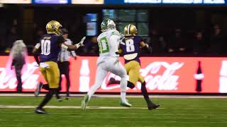 Highlights: Dante Pettis Sets New NCAA Punt Return For Touchdown Record