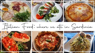 Italian Food: where we ate in Sardinia 🇮🇹