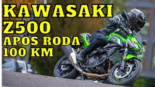 Minhas impressões após rodas 100 km com a Z 500