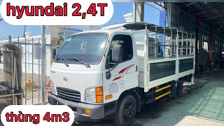 Xe Tải Cũ huyndai N250 2t4 thùng 4m3 đời 2021