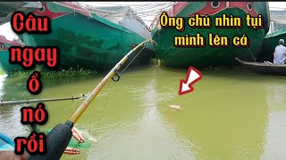 Điểm câu Huyền thoại || ngay ổ cá basa khủng con hơn 500g || Immediately catch big fish