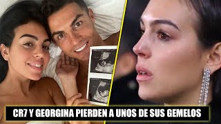 cristiano ronaldo y georgina pierden a unos de sus gemelos