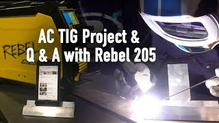 AC TIG Project with the ESAB Rebel 205