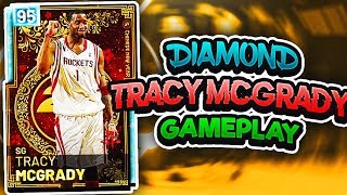 DIAMOND TRACY MCGRADY IS A BEAST!! IS HE WORTH 400K+ MT?? NBA 2K19 MyTeam Gameplay