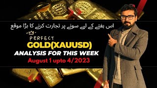 Best Gold Analysis for this week By Nabeel August 1 upto 4/2023 | #live