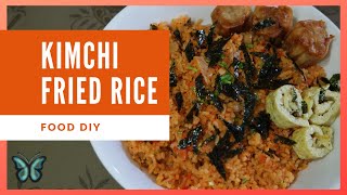 How To Cook Easy DIY Korean Kimchi Fried Rice | Asian Fusion | Jessey Jewel