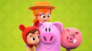 A Ram Sam Sam | Canciones Infantiles 👩🏻‍🦰🧑🏻 Lea & Pop  #musica #aprender  | El Reino Do Re Mi