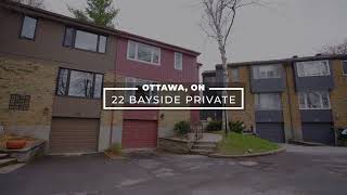 22 Bayside Private   Ottawa, ON