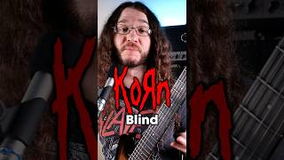 Korn - Blind #guitar #guitarlesson #metal #numetal