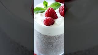 Make Chia Pudding with Yogurt #shots #viral #youtubeshorts