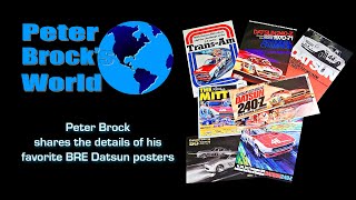 Peter Brock Shares the History and Details of His Favorite BRE Datsun Posters