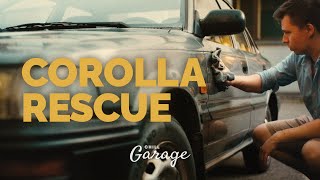 BARNFIND COROLLA RESCUE! | Elia's 1989 Corolla Part 2