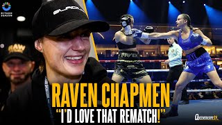 "I'd LOVE that rematch!" Raven Chapman gives honest reflection on World Title loss to Skye Nicolson