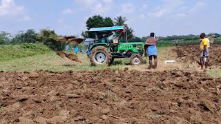 DEUTZ FAHR agromax 50 hp working on LEMKEN plough