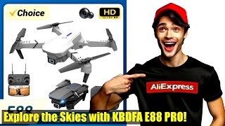 ULTIMATE KBDFA E88 PRO Professional Drone Review! Best WiFi FPV Quadcopter for Aerial