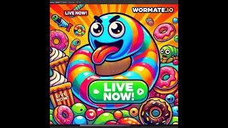 Big snake game wormate io gameplay live streaming #40 #shortsfeed #shortsvideo  Ggaming 🐍 🐍