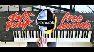 Korg Kronos Sounds || Daft Punk (free download)