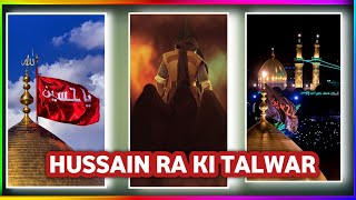 Hussain Ra Ki Talwar Chamak Rahi Hai ||  Mola HussainStatus || #viralshorts #shortsfeed