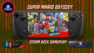 Steamdeck | Super Mario Odyssey Gameplay | Ryujinx 1.1.476 | SteamOS