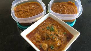 One curry base - 20 plus indian curry recipes |  all-purpose curry  recipe |Hyderabadi cuisine by M