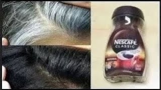 Apply it 1 Night Turn White Hair To Black Hair Naturally in Just 30 Minutes Permanently ! 100  Works