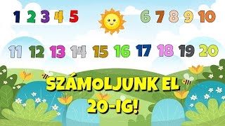 Számoljunk el 20-ig!😃