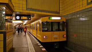 U-Bahn Berlin | Mitfahrt in der U7 von Hermannplatz bis Rathaus Spandau im F84 2759