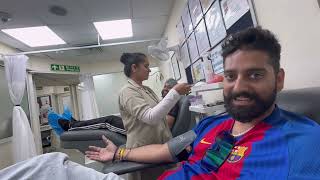 Blood donation experience