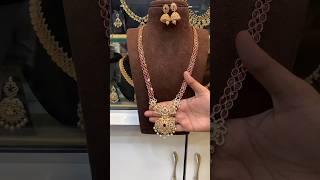 New Trending Stone Gold haram designs/ latest gold Haram collections 2023 models #shorts#haram#gold