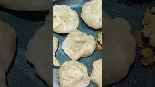 Momos with Red Chutney 🌶️🥵 #shorts #youtubeshorts #shortvideo #momos #streetfood #viral