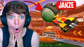 Este es el clan de JAKZE, EL MEJOR FREESTYLER DE LA HISTORIA de ROCKET LEAGUE