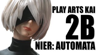 Unboxing the NIER:AUTOMATA PLAY ARTS KAI ACTION FIGURE 2B (YORHA NO. 2 TYPE B).