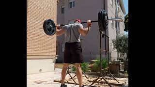 120kg/264lbs Behind The Neck Press