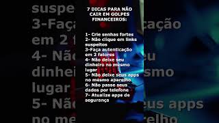 10 dicas para não cair em golpes financeiros