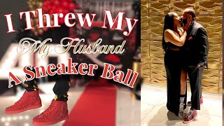 VLOG | THROWING MY HUSBAND A SNEAKER BALL | Snow Storms + More