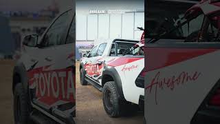 The Toyota Hilux revved up in style at the Indian Supercross Racing League!