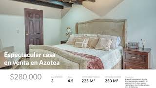 Espectacular casa en venta en Azotea