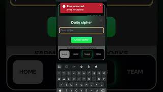 Frog Farm Daily Cipher 10 October 2024 #frogfarm #dailycipher #airdrop