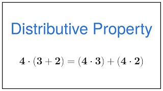 Distributive Property - Multiplication and Addition on the Set of Natural Numbers