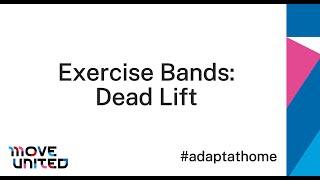 Move United #AdaptAtHome Dead Lift