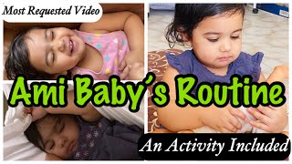 Morning To Noon Routine Of My Baby | 20 Months Old | An Activity and Her Lunch Included | Malayalam