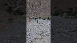 The White Wadi #danganddidi #travel #alain #river #whitewadi #puraecoretreat #fyp #shorts #exploring