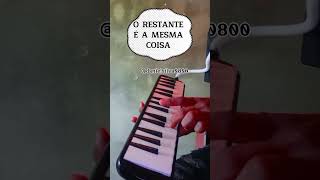 Tocando solinho grelo de graça ou pagando na escaleta com tutorial #eogrelo #escaleta #tutorial