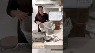 What are the stages of clay and firing temperatures… with Molly Sanyour #potterystudio #clay