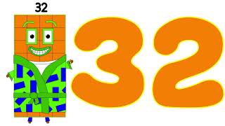 Super Rectangle Numberblock 32