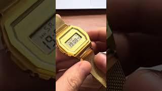 Casio A1000 prefect retro watch #edcwatches