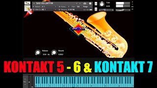 SAX VG LMTYM LIBRARY🎷🎷🎷 Los mejores saxofones😱😱SAMPLES KONTAKT 6 & Kontakt 7🎼🎹 By LMTYM🔥💯