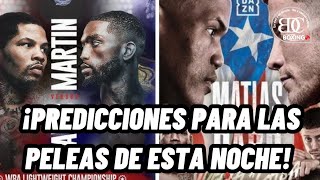 Gervonta Davis, David Benavidez, Subriel Matías ¿Quiénes ganan hoy y por qué?